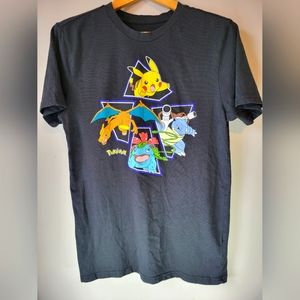 POKÉMON Game Anime Starter Pack Print T-Shirt